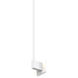 Z-Bar LED 24 inch Matte white Wall Sconce Wall Light, End Mount